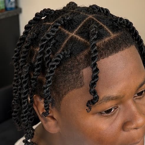Back to school 2 strands at Bei Capelli by JayMarie in Greece, NY